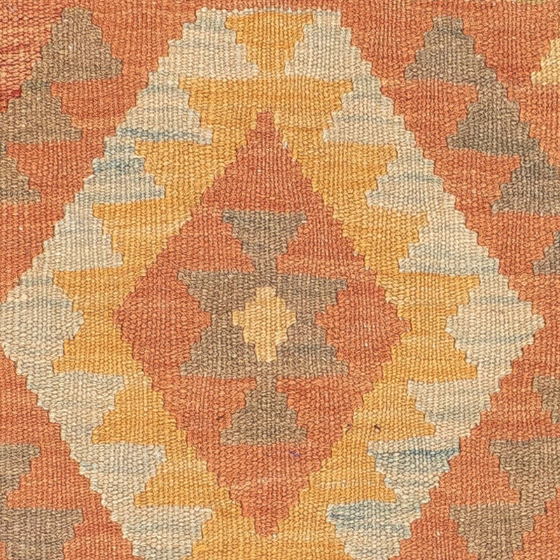 Runner Kelim Carpet - Splash - 199 x 64 cm - flerfärgad