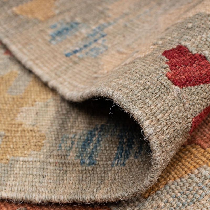 Runner Kelim Carpet - Splash - 199 x 64 cm - flerfärgad