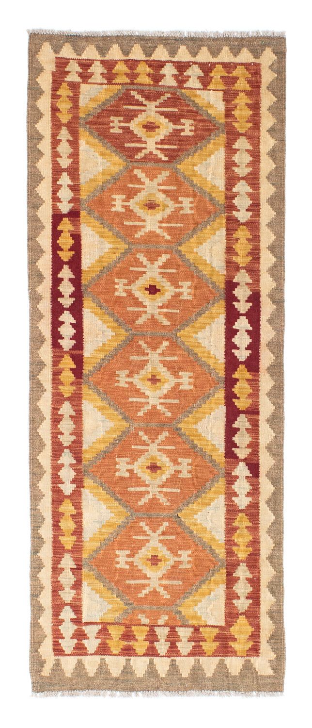 Runner Kelim Carpet - orientalisk matta - 190 x 71 cm - beige