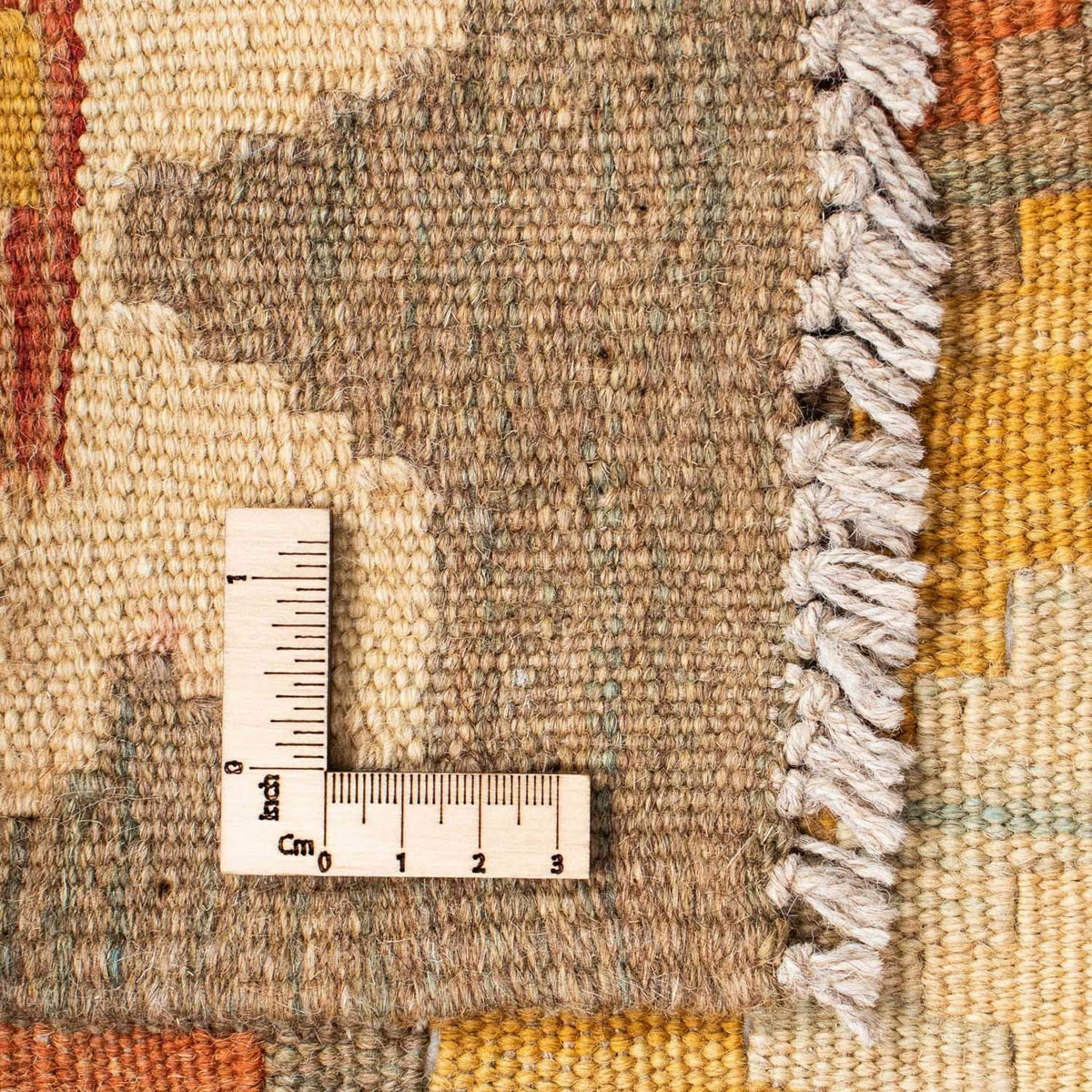 Runner Kelim Carpet - orientalisk matta - 190 x 71 cm - beige