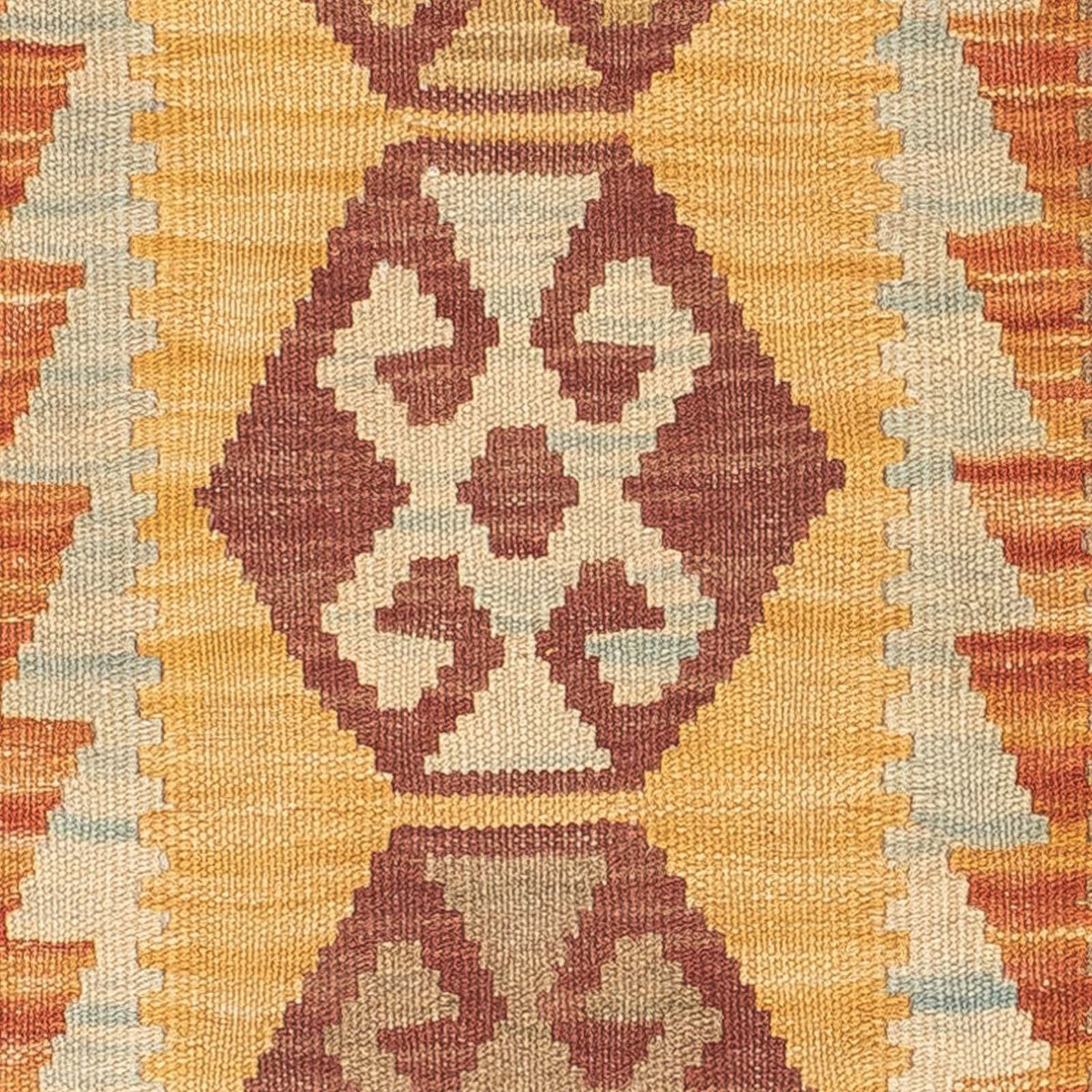 Runner Kelim Carpet - Splash - 204 x 65 cm - flerfärgad