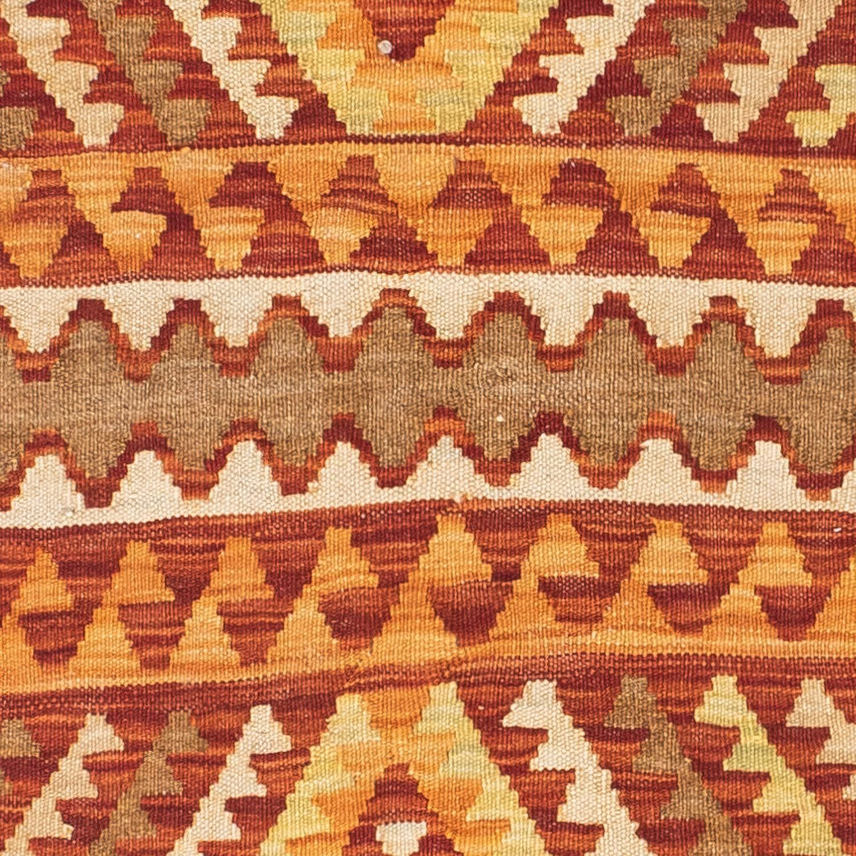 Runner Kelim Carpet - orientalisk matta - 231 x 62 cm - brun