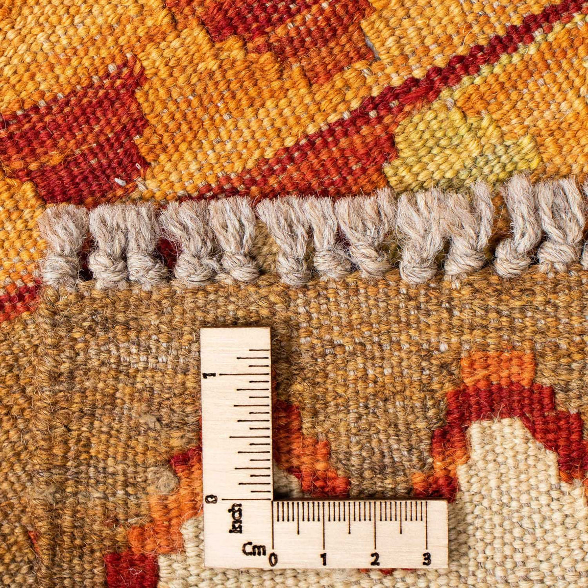 Runner Kelim Carpet - orientalisk matta - 231 x 62 cm - brun