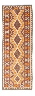Runner Kelim Carpet - orientalisk matta - 194 x 63 cm - beige