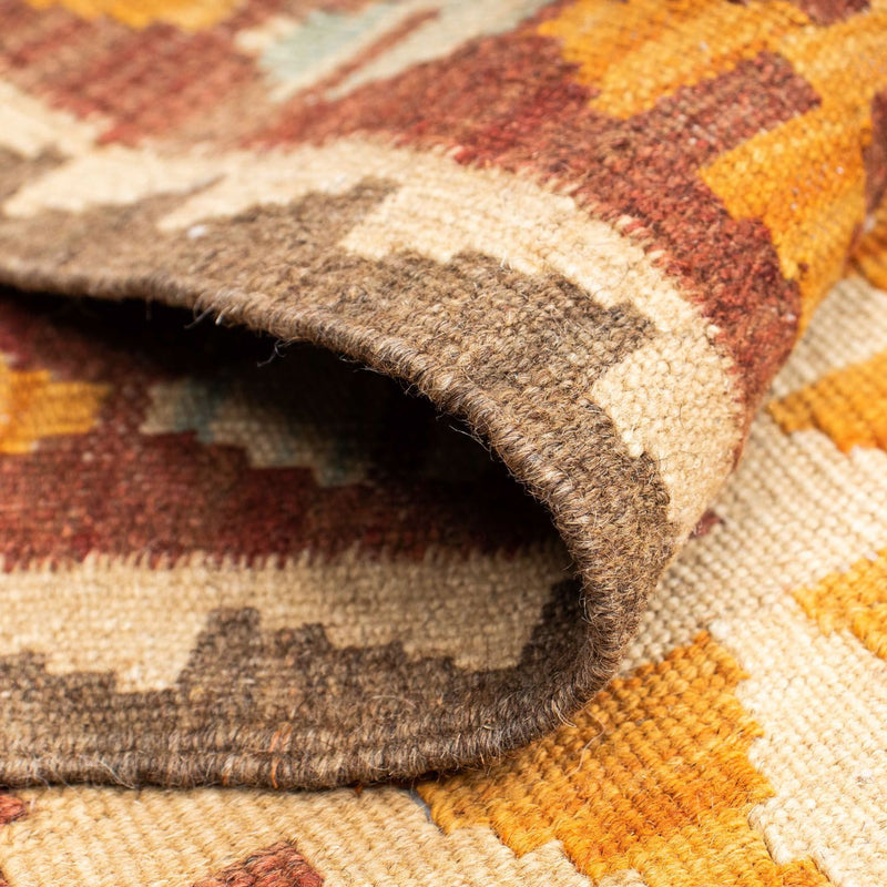 Runner Kelim Carpet - orientalisk matta - 194 x 63 cm - beige