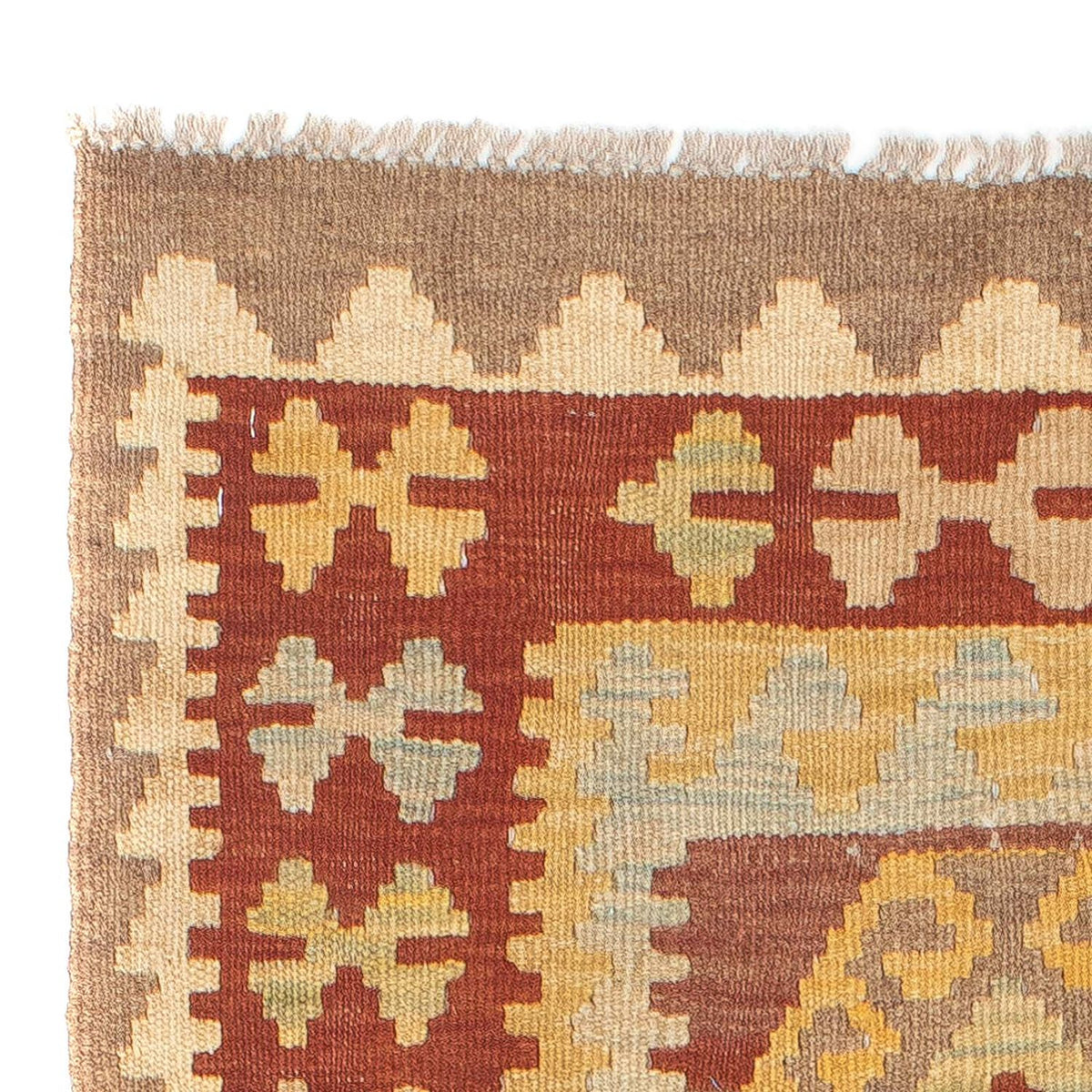 Runner Kelim Carpet - Splash - 210 x 69 cm - flerfärgad