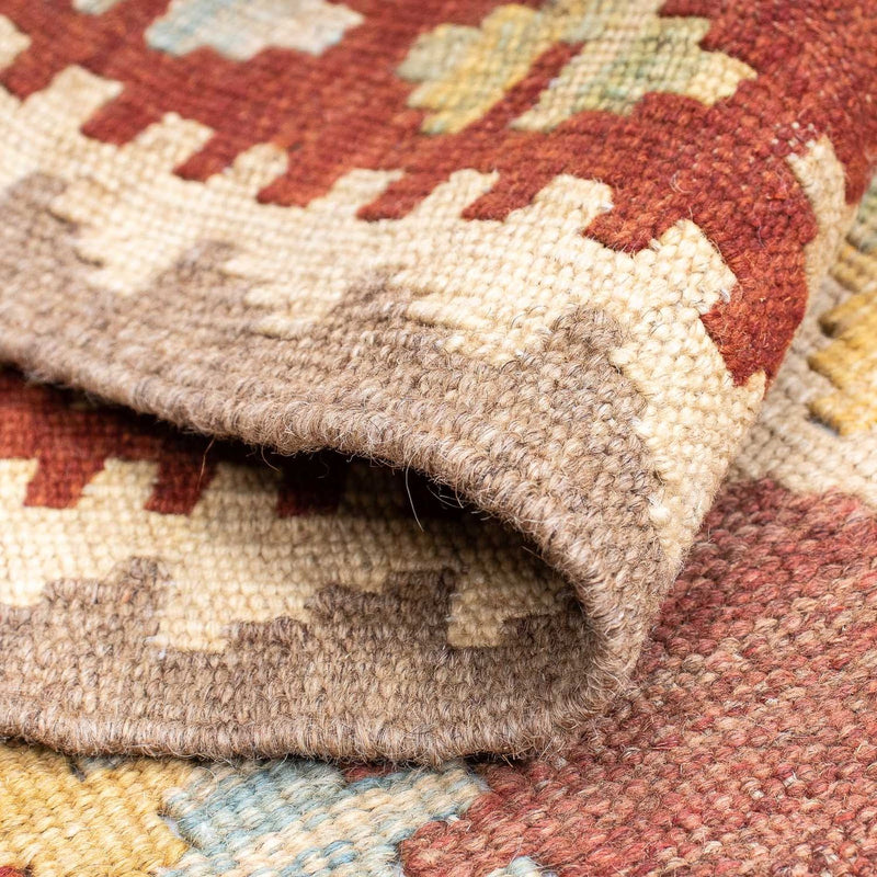 Runner Kelim Carpet - Splash - 210 x 69 cm - flerfärgad