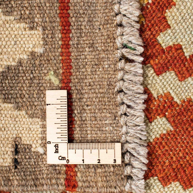 Runner Kelim Carpet - orientalisk matta - 195 x 73 cm - röd