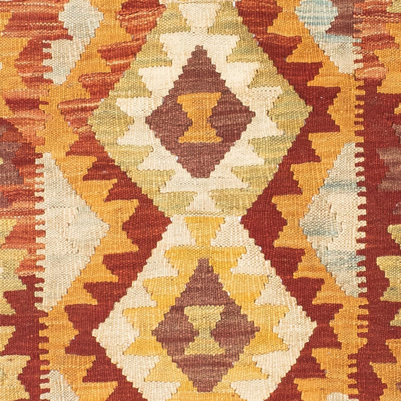 Runner Kelim Carpet - orientalisk matta - 198 x 73 cm - beige
