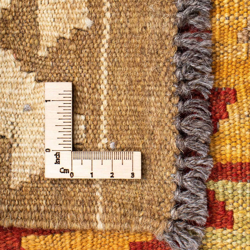 Runner Kelim Carpet - orientalisk matta - 198 x 73 cm - beige