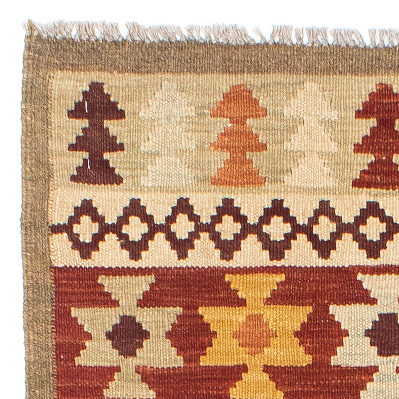 Runner Kelim Carpet - orientalisk matta - 194 x 75 cm - flerfärgad