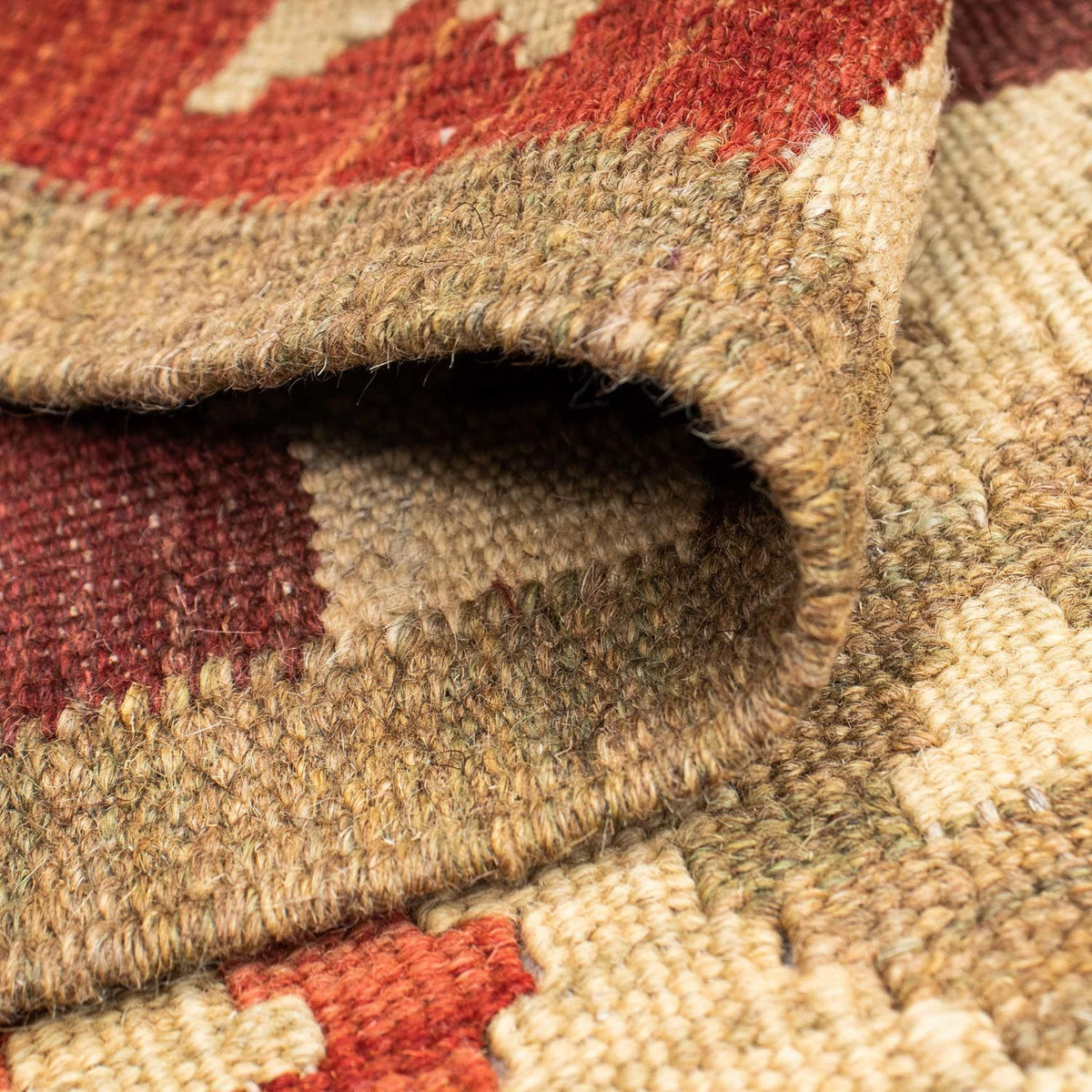 Runner Kelim Carpet - orientalisk matta - 194 x 75 cm - flerfärgad