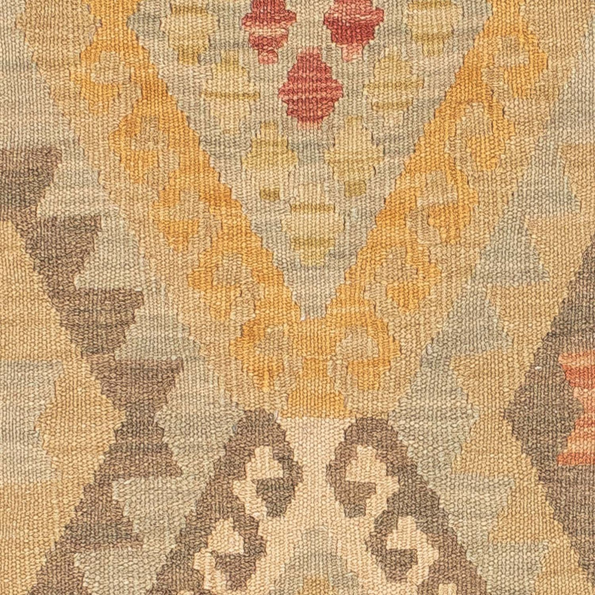 Runner Kelim Carpet - Splash - 205 x 66 cm - flerfärgad
