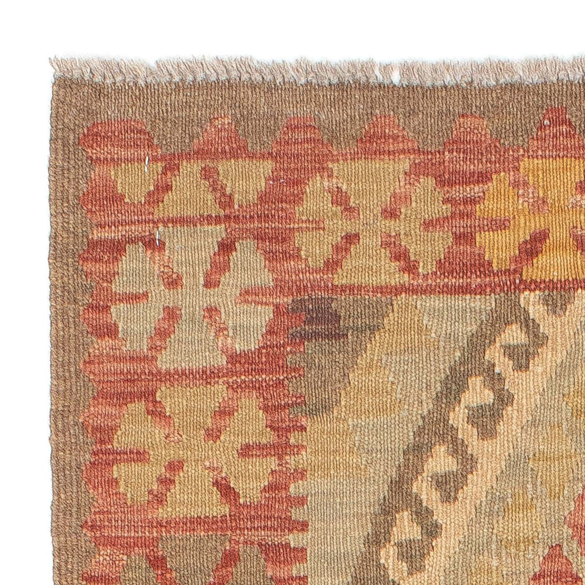 Runner Kelim Carpet - Splash - 205 x 66 cm - flerfärgad