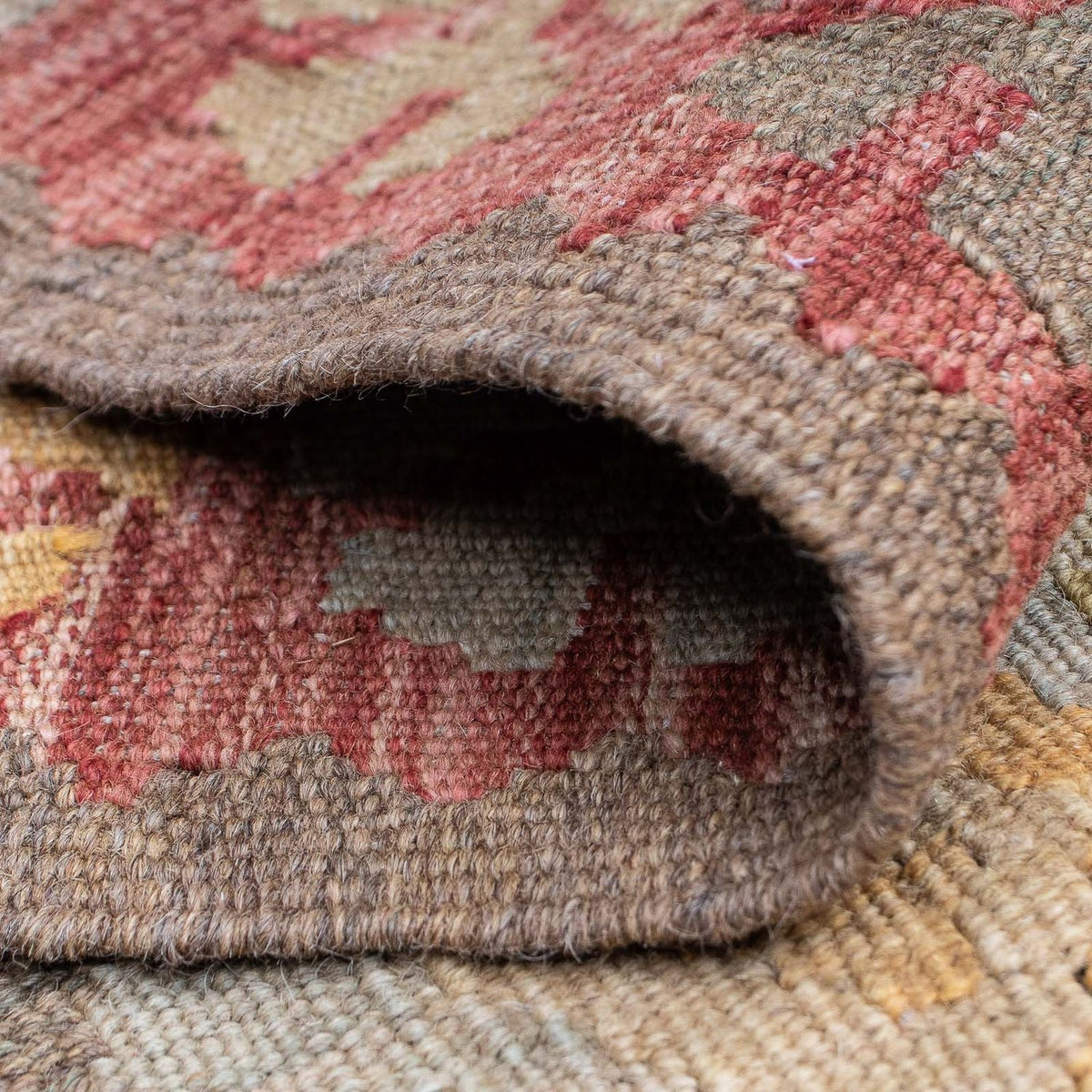 Runner Kelim Carpet - Splash - 205 x 66 cm - flerfärgad