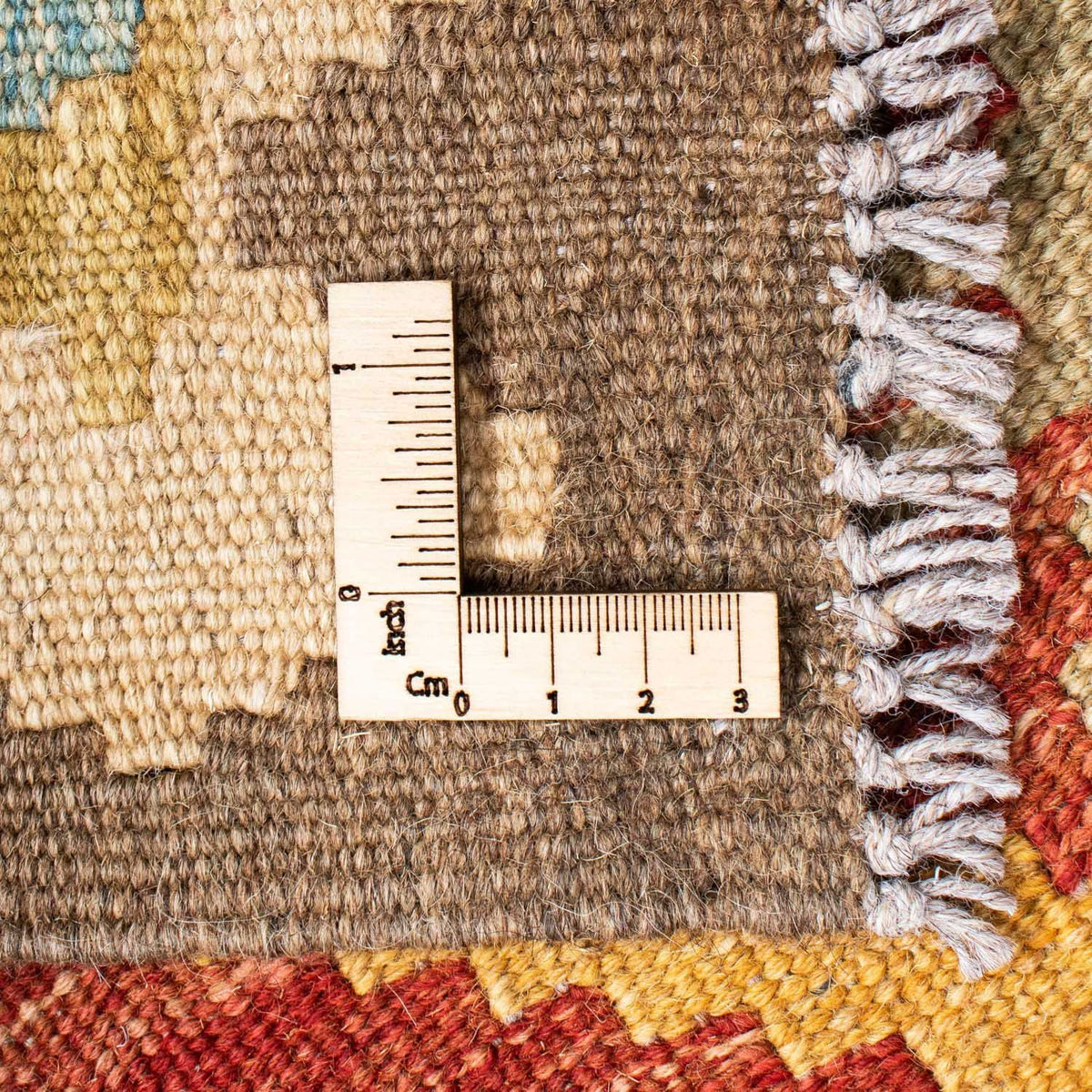 Runner Kelim Carpet - orientalisk matta - 189 x 70 cm - flerfärgad