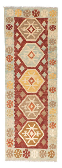 Runner Kelim Carpet - orientalisk matta - 203 x 70 cm - beige