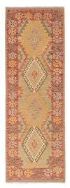 Kilim Maimana Mattan 66x207cm - Ullmatta - Löpare / Ljusröd / 66 x 207 cm Löpare