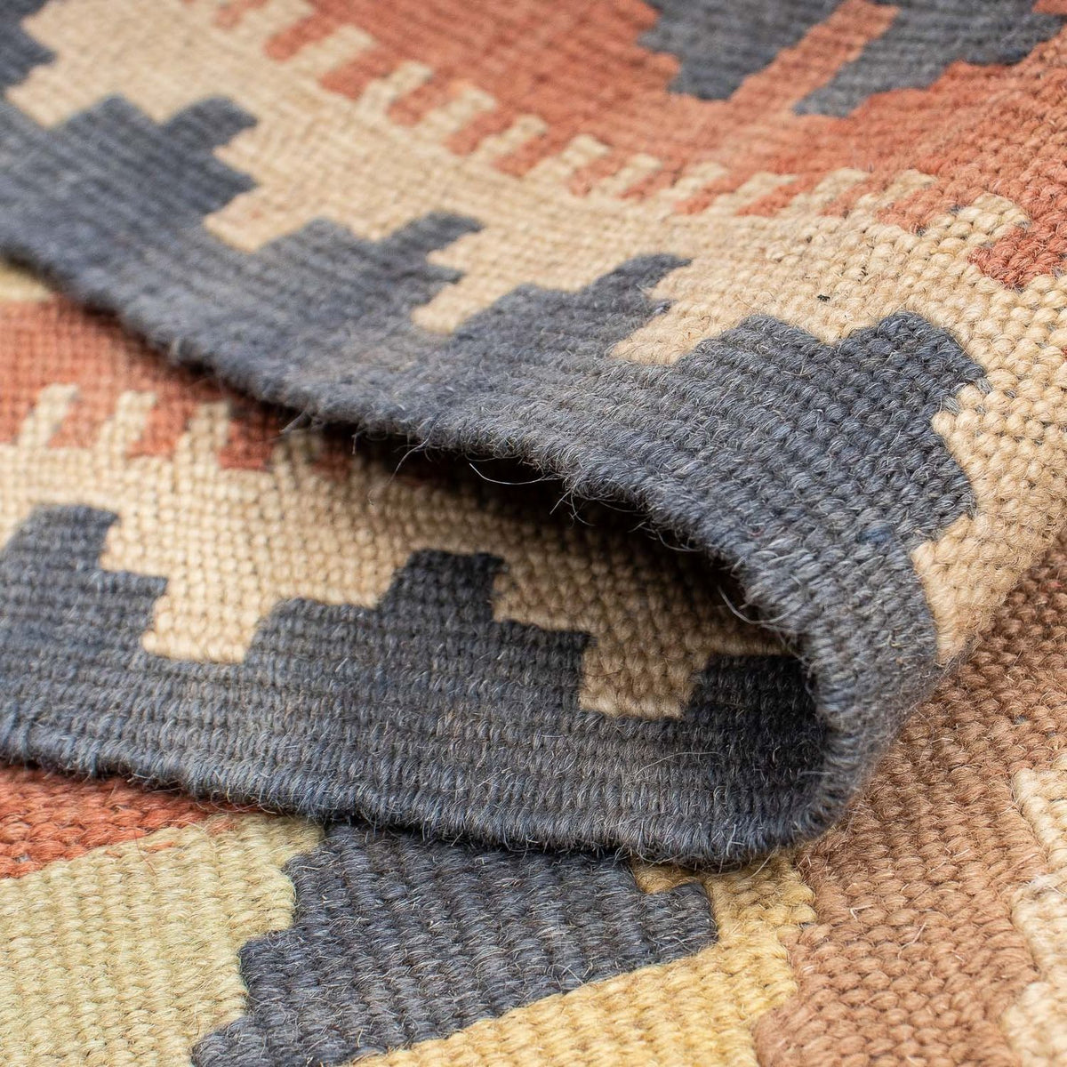 Runner Kelim Carpet - Splash - 198 x 60 cm - flerfärgad