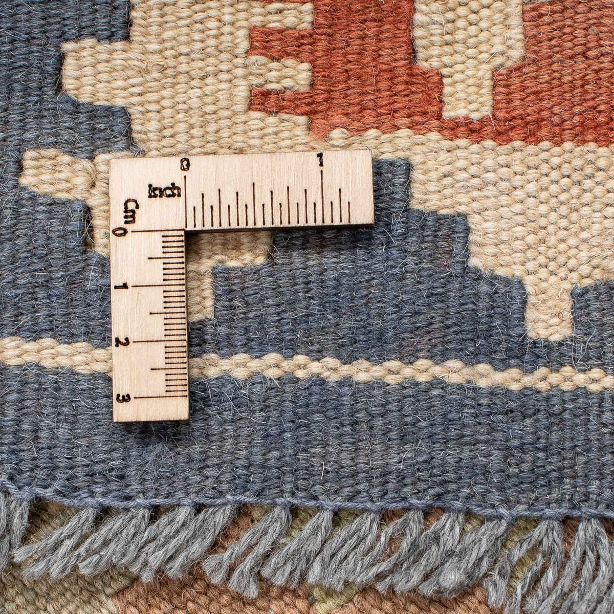 Runner Kelim Carpet - Splash - 198 x 60 cm - flerfärgad