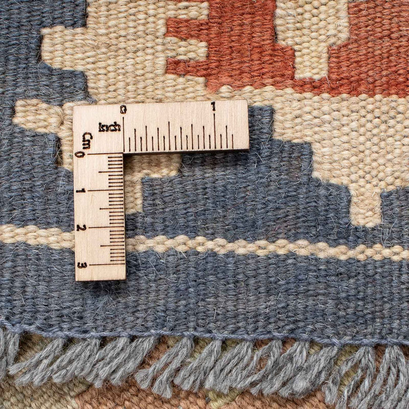 Runner Kelim Carpet - Splash - 198 x 60 cm - flerfärgad