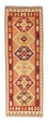 Runner Kelim Carpet - orientalisk matta - 201 x 64 cm - ljusbrun