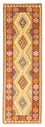 Runner Kelim Carpet - orientalisk matta - 206 x 67 cm - ljusbrun