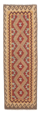 Runner Kelim Carpet - Splash - 202 x 64 cm - flerfärgad