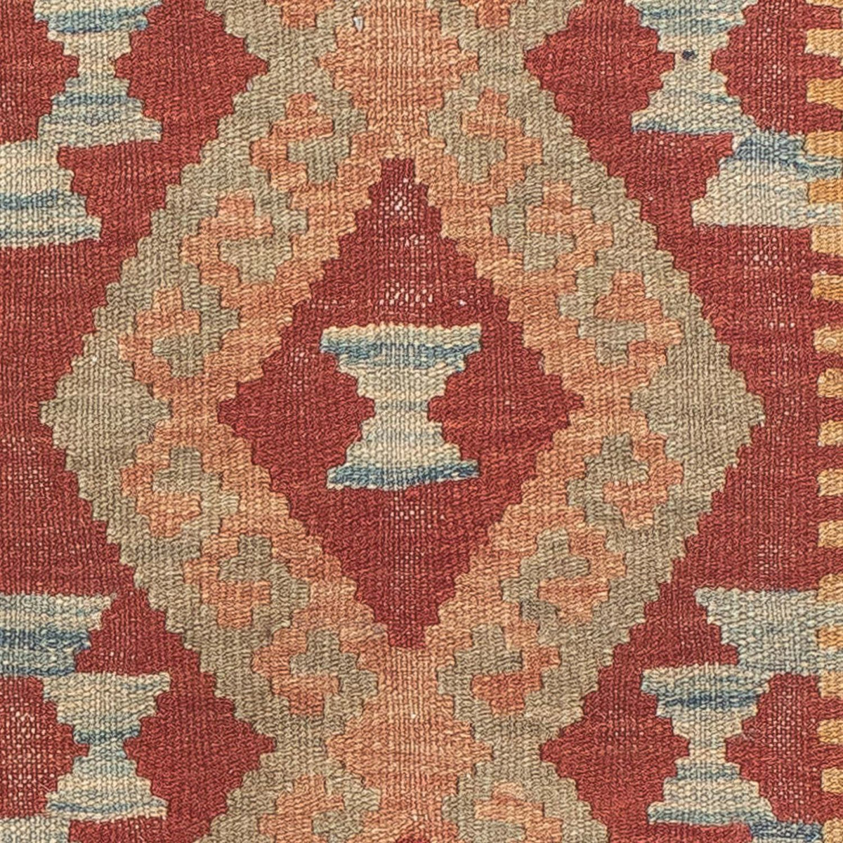 Runner Kelim Carpet - Splash - 202 x 64 cm - flerfärgad