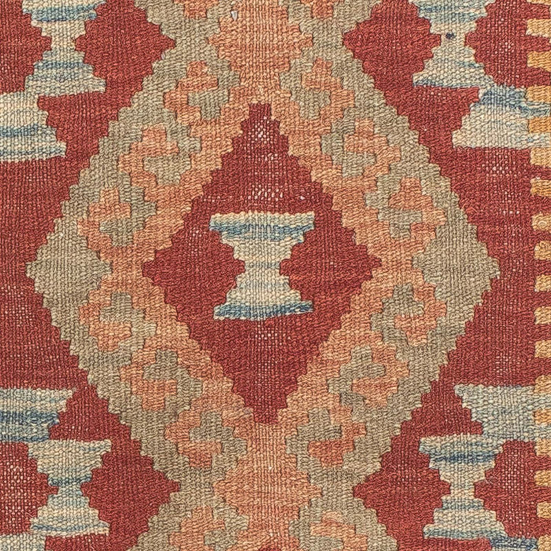 Runner Kelim Carpet - Splash - 202 x 64 cm - flerfärgad