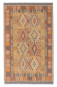 Kelim Carpet - orientalisk matta - 205 x 152 cm - flerfärgad