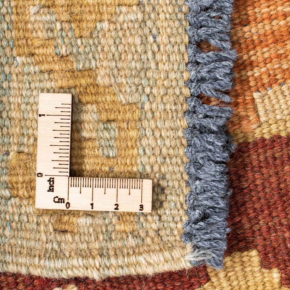 Runner Kelim Carpet - orientalisk matta - 209 x 72 cm - flerfärgad