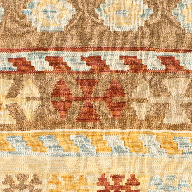 Runner Kelim Carpet - orientalisk matta - 207 x 77 cm - beige