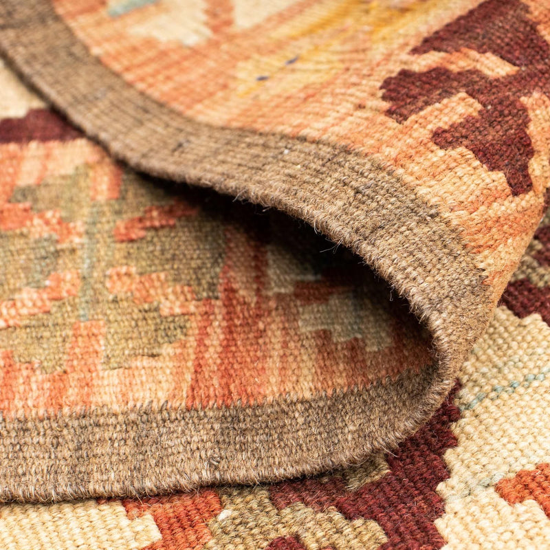 Runner Kelim Carpet - orientalisk matta - 204 x 71 cm - beige