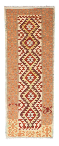 Runner Kelim Carpet - orientalisk matta - 199 x 77 cm - beige