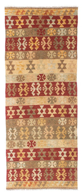 Runner Kelim Carpet - orientalisk matta - 197 x 75 cm - flerfärgad