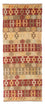Runner Kelim Carpet - orientalisk matta - 197 x 75 cm - flerfärgad