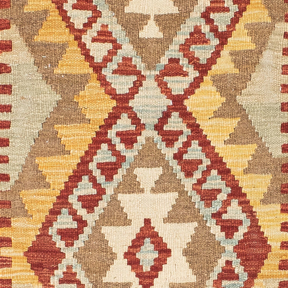 Runner Kelim Carpet - orientalisk matta - 187 x 71 cm - rost