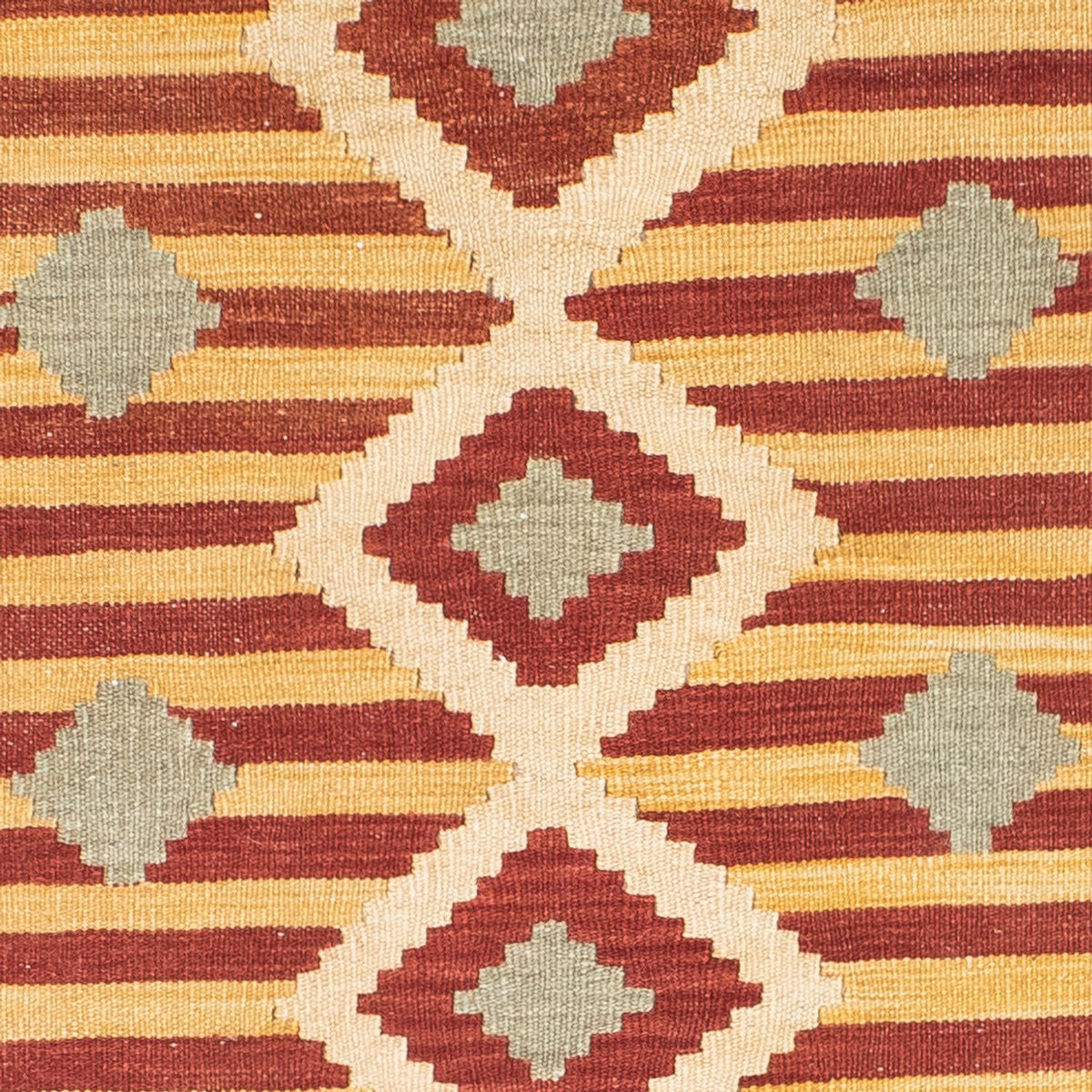 Runner Kelim Carpet - orientalisk matta - 207 x 74 cm - beige