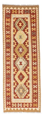 Runner Kelim Carpet - orientalisk matta - 206 x 71 cm - beige