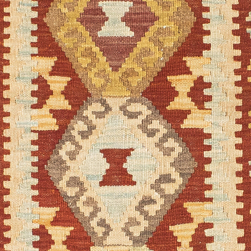 Runner Kelim Carpet - orientalisk matta - 206 x 71 cm - beige
