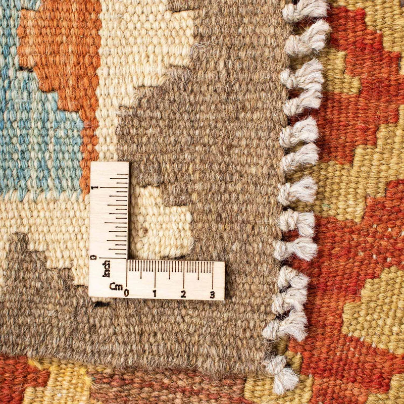 Runner Kelim Carpet - orientalisk matta - 195 x 75 cm - orange