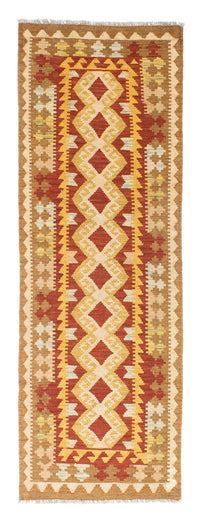 Runner Kelim Carpet - orientalisk matta - 202 x 70 cm - beige