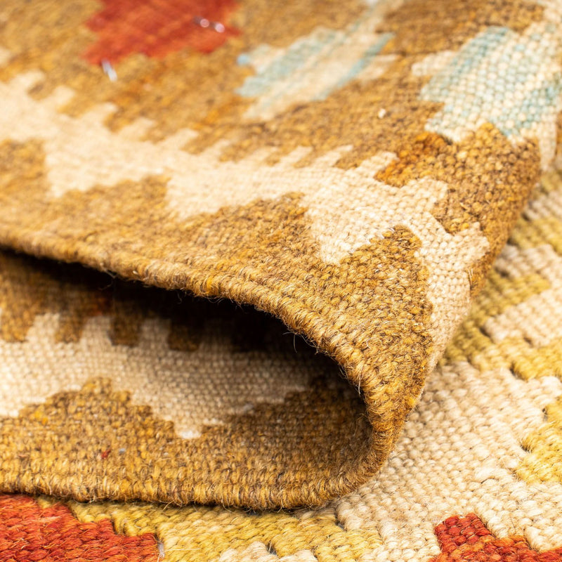 Runner Kelim Carpet - orientalisk matta - 202 x 70 cm - beige