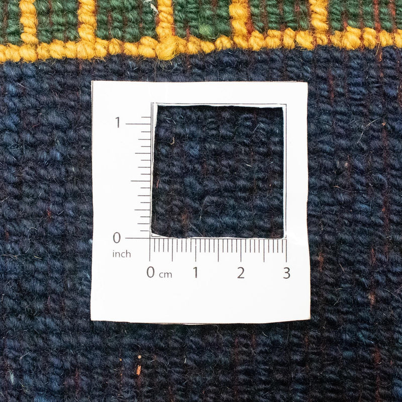 Gabbeh-matta - persisk - 184 x 122 cm - grön