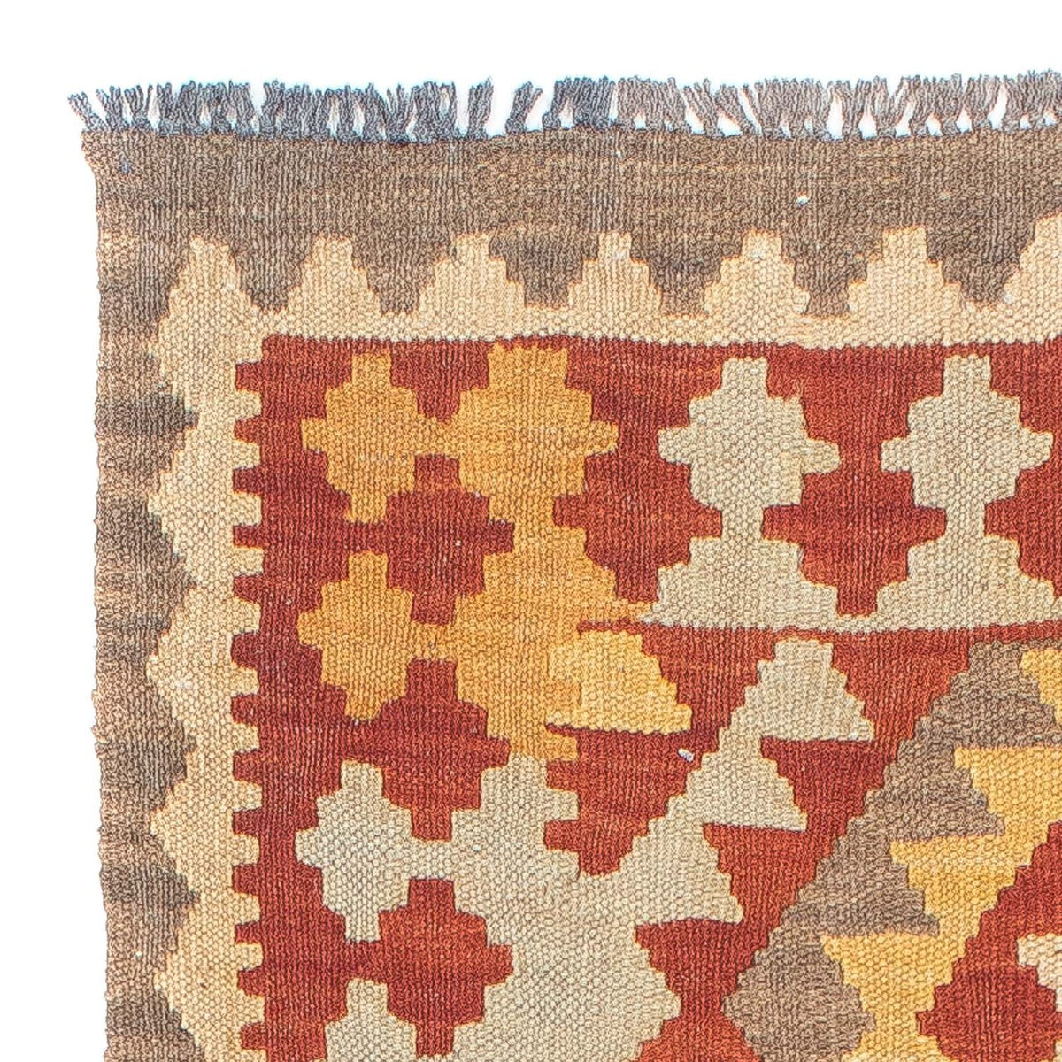 Runner Kelim Carpet - Splash - 206 x 66 cm - flerfärgad