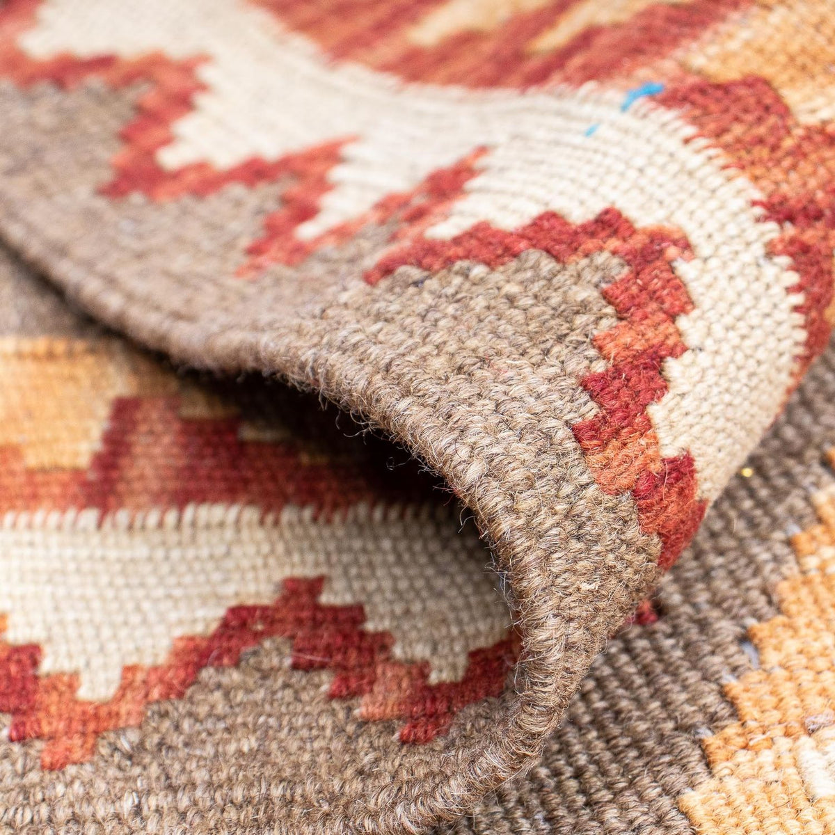 Runner Kelim Carpet - Splash - 193 x 66 cm - flerfärgad