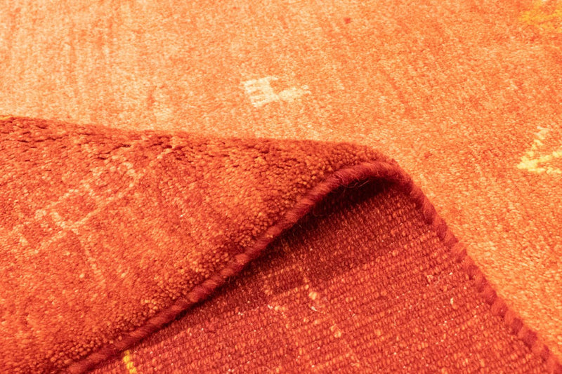 Gabbeh-matta - persisk - 238 x 175 cm - röd