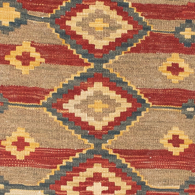 Runner Kelim Carpet - orientalisk matta - 201 x 72 cm - flerfärgad