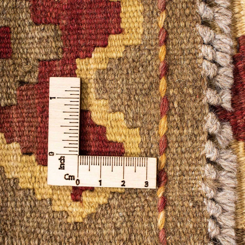 Runner Kelim Carpet - orientalisk matta - 195 x 79 cm - brun